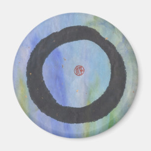 Blauwe Enso van Tranquility Magnet