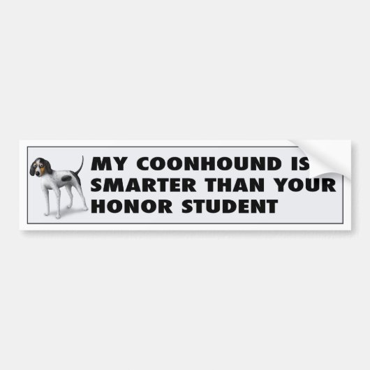 blauwe-epileersticker bumpersticker (Voorkant)