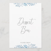 Blauwe eucalyptus Weddenschap-balie (Voorkant)