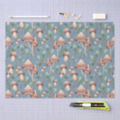 Blauwe eucalyptusbossen in het hele gebied tissuepapier (Craft)