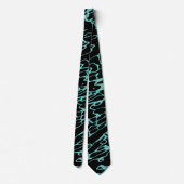 Blauwe expressie - IV Stropdas (Achterkant)