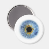 Blauwe eyeball magneet (Voorkant / Achterkant)