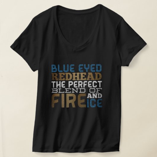 BLAUWE EYED REDHEAD T-SHIRT (Laagn)