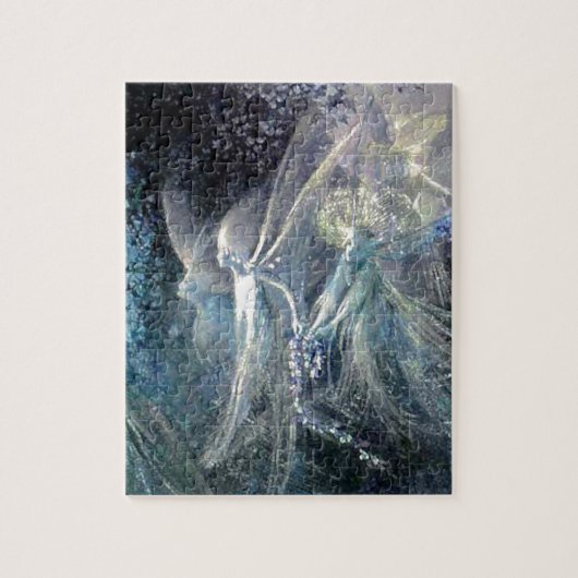 Blauwe fairies legpuzzel (Verticaal)