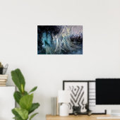 Blauwe fairies poster (Thuiskantoor)