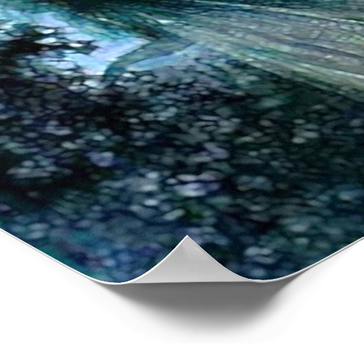 Blauwe fairies poster (Hoek)