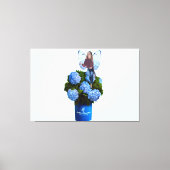 Blauwe Fairy Canvas Print (Voorkant)