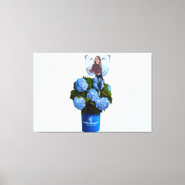 Blauwe Fairy Canvas Print