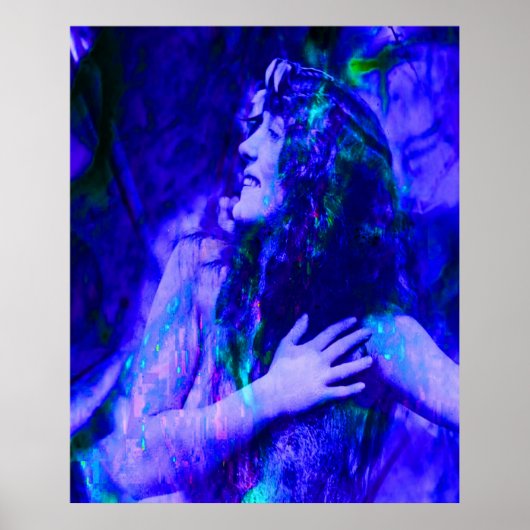 Blauwe Fee Poster (Voorkant)