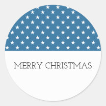 Blauwe feestdagen Stickers