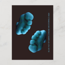 BLAUWE FEET VAN MARK EDWARD WESTERFIELD 2020 BRIEF BRIEFKAART