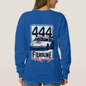 Blauwe Fieroline trui (Achterkant)