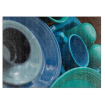 Blauwe Fiesta snijplank Ware