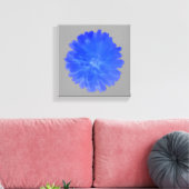 Blauwe Flamingo Canvasprint Canvas Afdruk (Insitu (Woonkamer))