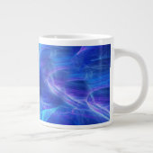 Blauwe Flash-Mok Grote Koffiekop (Rechts)