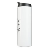 Blauwe flesje met isotherm flesje thermosbeker (Geroteerd rechts)