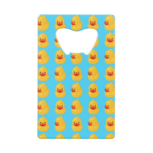 Blauwe flessenopening voor rubberdruppelflesopenin creditkaart flessenopener (Voorkant)