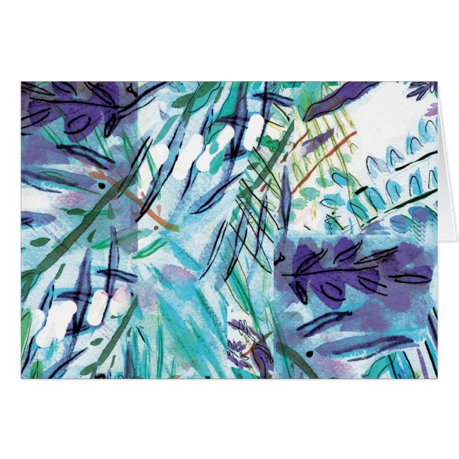 Blauwe Flora (Voorkant Horizontaal)