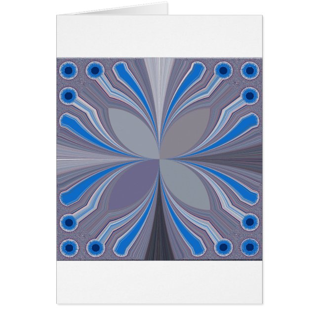 Blauwe Floral (Voorkant)