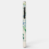  Blauwe Floral Case-Mate iPhone Case (Achterkant/links)