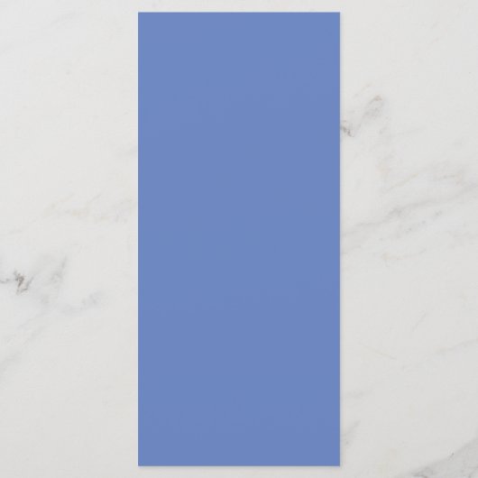 Blauwe Floral Menu (Achterkant)