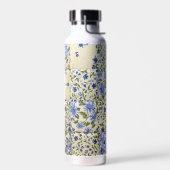 Blauwe Floral Quilt Waterfles (Links)