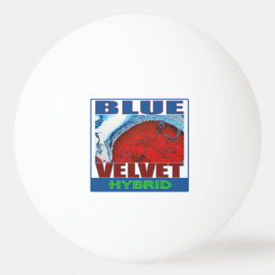 BLAUWE FLUWEEL HYBRIDE PINGPONGBAL