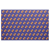 Blauwe Football verbinding Stof (Yard (91,4 cm))