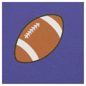 Blauwe Football verbinding Stof (Close Up)