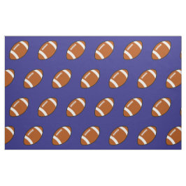 Blauwe Football verbinding Stof