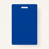 Blauwe foto  badge (Achterkant)