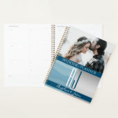 Blauwe Foto Huwelijk Planner (Display)