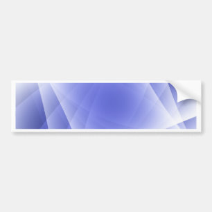 Blauwe fractal lege achtergrond bumpersticker