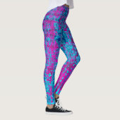 Blauwe frambozen leggings (Rechts)