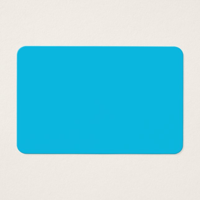 Blauwe frambozen visitekaartje (Voorkant)