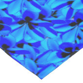 Blauwe Frangipani Bloemen, Tafelkleed (Gekanteld)
