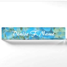 Blauwe Franse Hortensia Gepersonaliseerde Bloemen