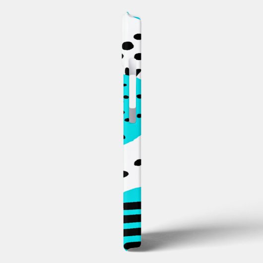 Blauwe fruitpatronen Kunst schilderen. Nu kopen Case-Mate iPhone Case (Achterkant / Links)