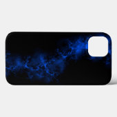 Blauwe Fusie Case-Mate iPhone Case (Achterkant (horizontaal))