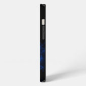 Blauwe Fusion iPhone Hoesje (Linkerkant)
