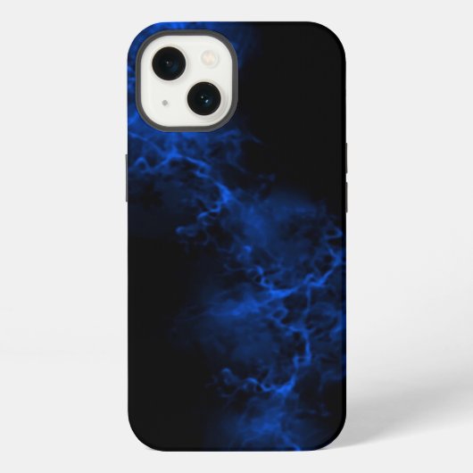 Blauwe Fusion iPhone Hoesje (Achterkant)
