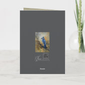 Blauwe Gaai "Jaybird" Kaart (Achterkant)