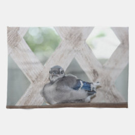 Blauwe Gaai Keukenhanddoek