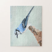 Blauwe Gaai Legpuzzel (Verticaal)