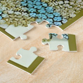 Blauwe Gaaien Papier Kunst Legpuzzel (Zijkant)