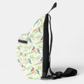 Blauwe gaaien sling bag (Rechts)