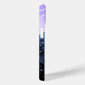 Blauwe Galaxy iPhone hoes | ruimte esthetische cov (Achterkant / Rechts)