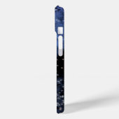 Blauwe Galaxy iPhone hoes | ruimte esthetische cov (Achterkant / Links)