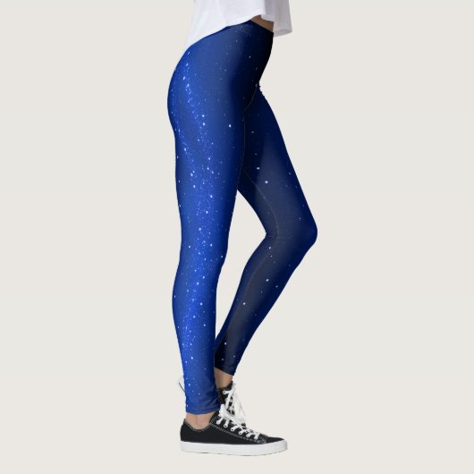 Blauwe Galaxy Leggings (Rechts)