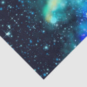 Blauwe Galaxy Serie Ontwerp 10 Tissuepapier (Detail)
